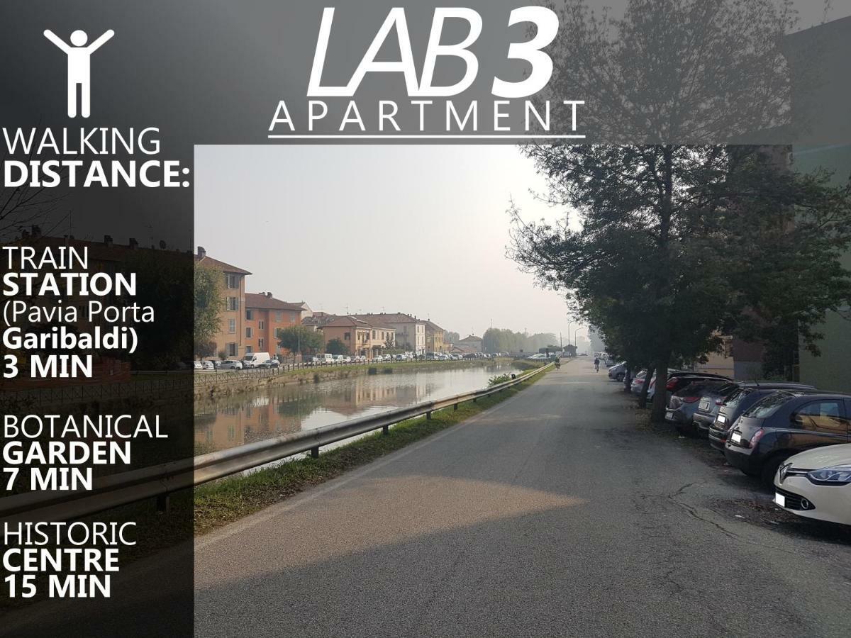 Lab3 City Private Apartment - 2 Bedrooms Pavia Kültér fotó